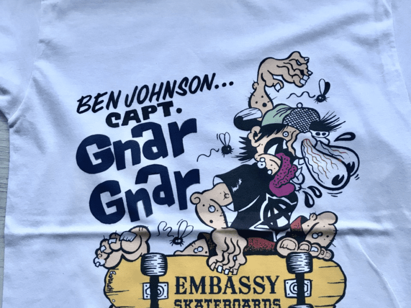 Ben Johnson "Capt Gnar Gnar" T-Shirt