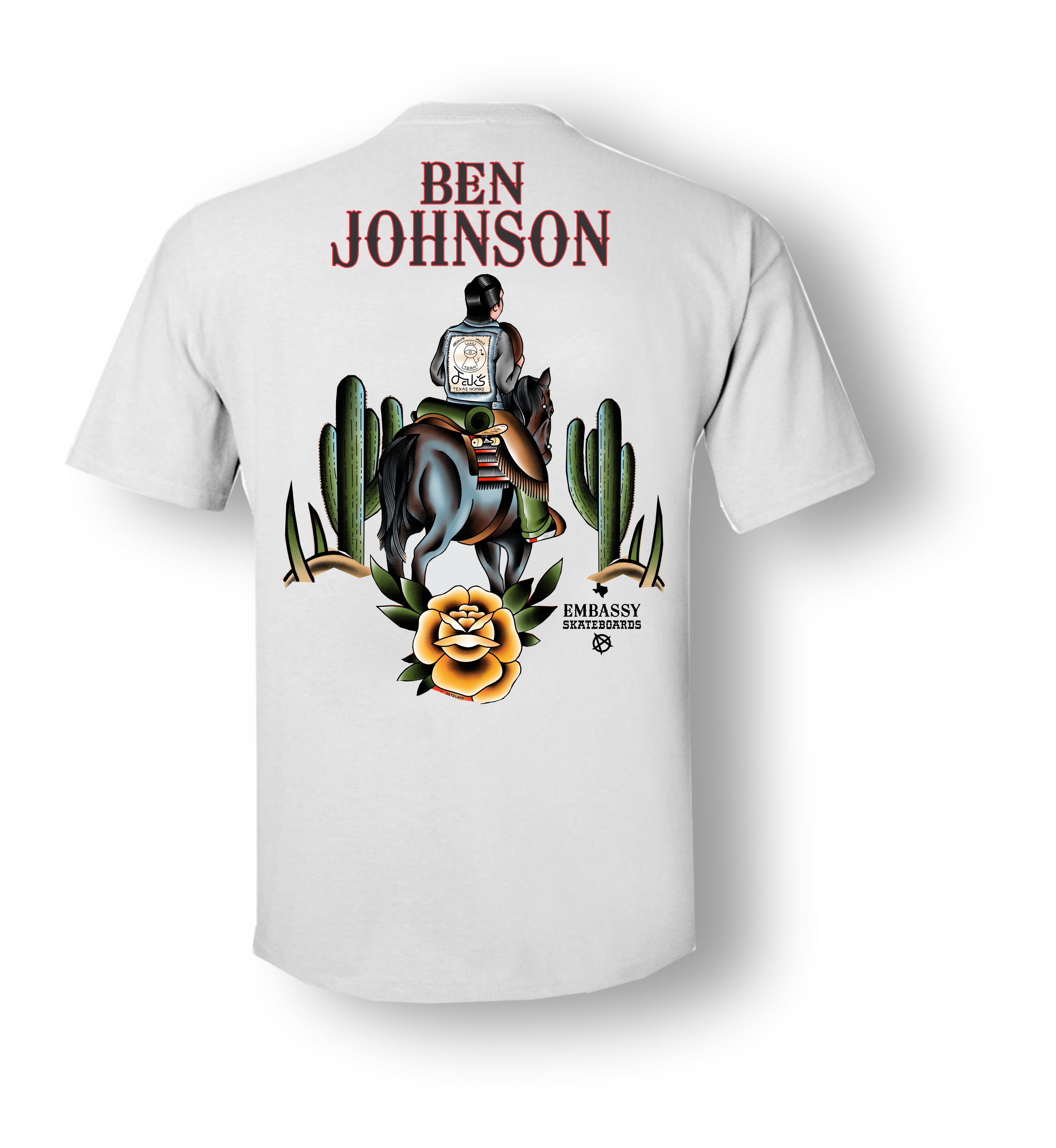 Ben Johnson "Texas Nomad" T-shirt