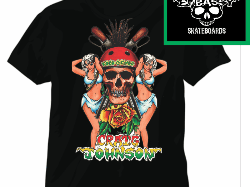 EL LOCO GRINGO BLACK TSHIRT