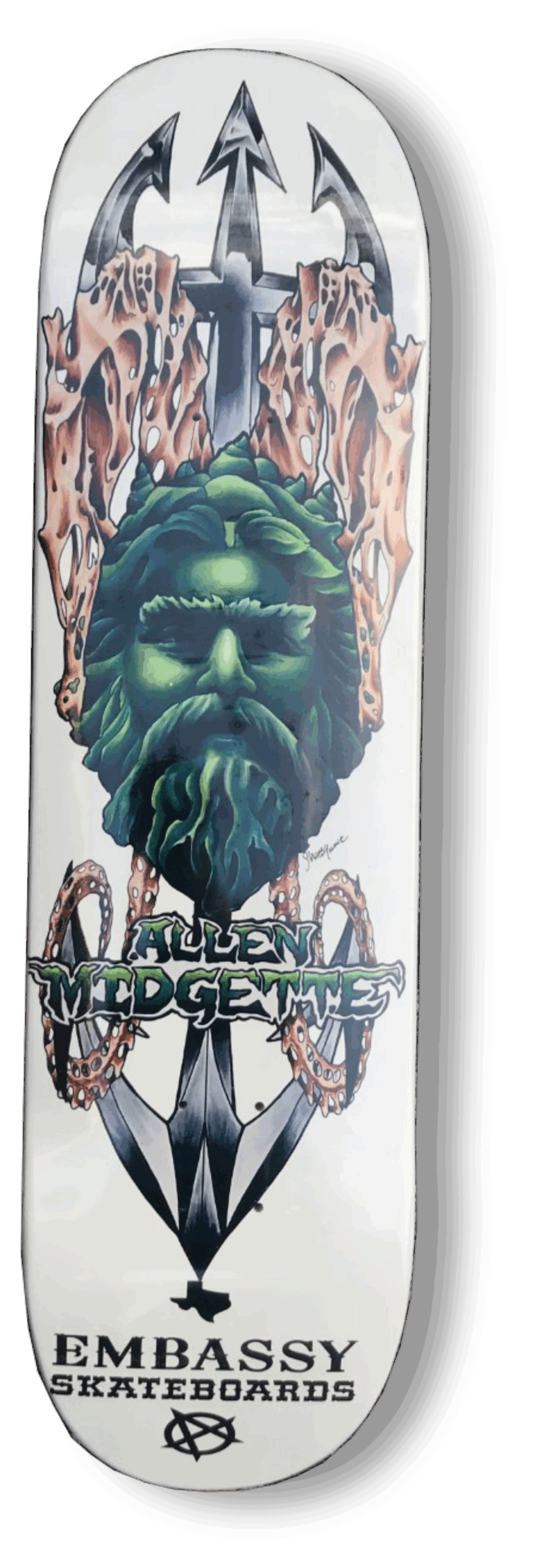 Allen Midgette White Dipped 8.5" Popsicle - Image 2