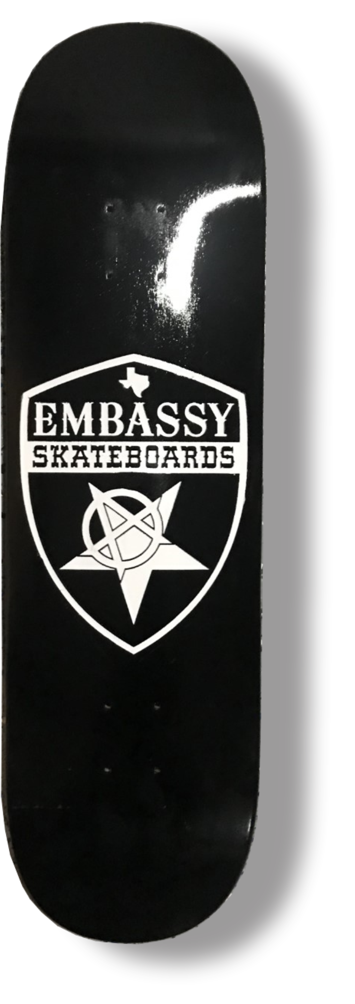 Embassy White Shield 8.5"