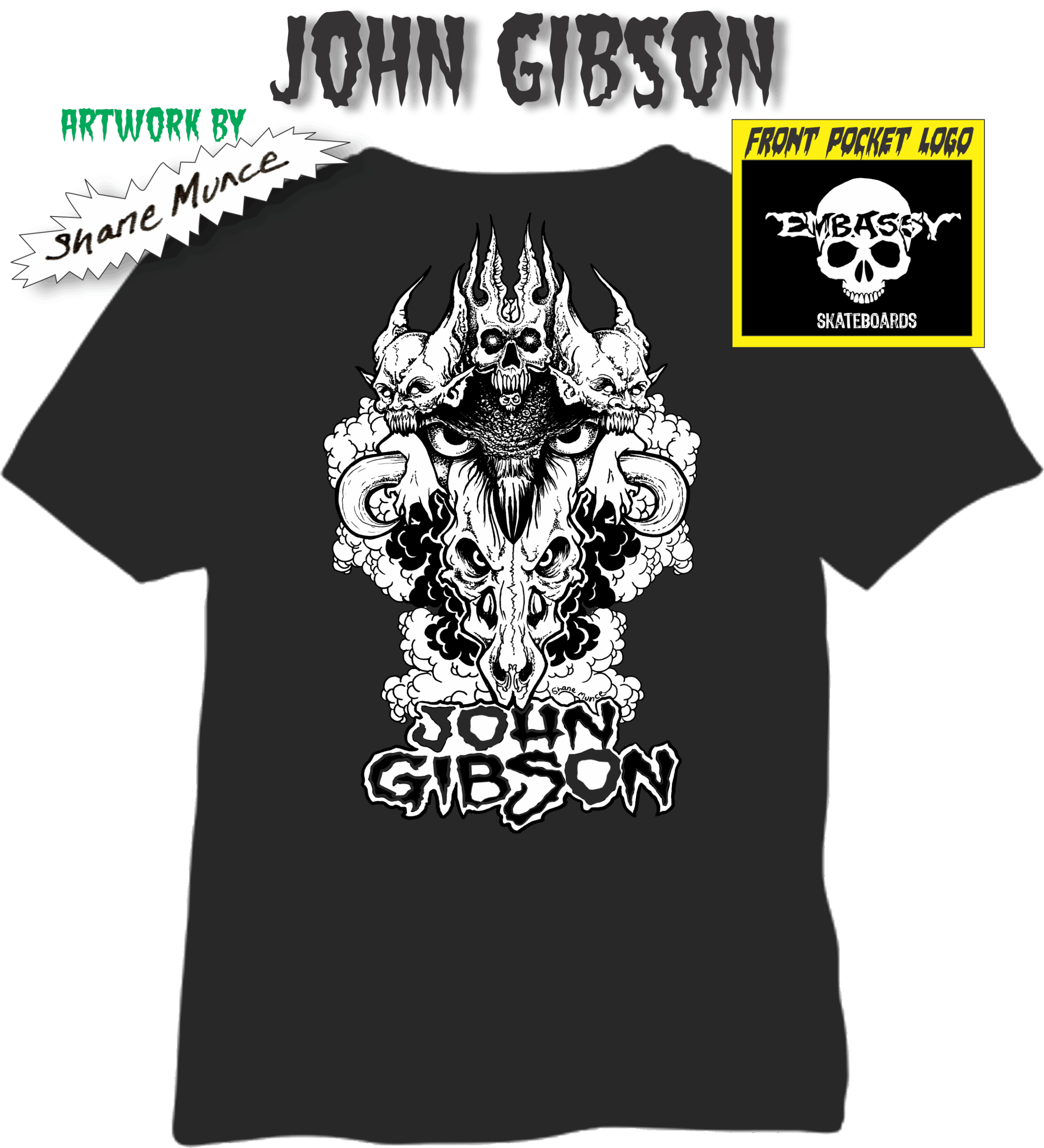Embassy John Gibson OG Series, Tee - Image 2