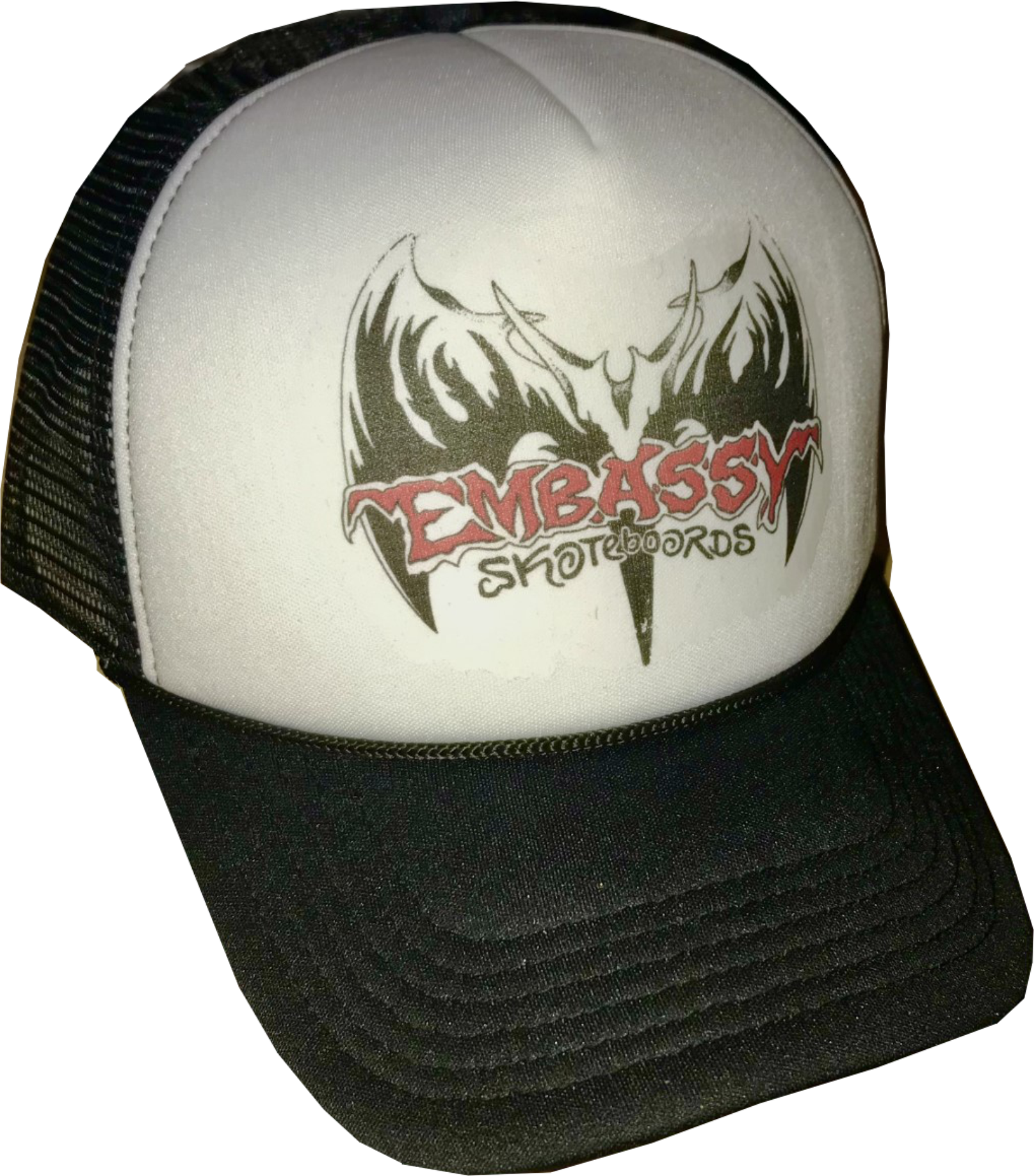 Black Bat Trucker Cap - Image 3