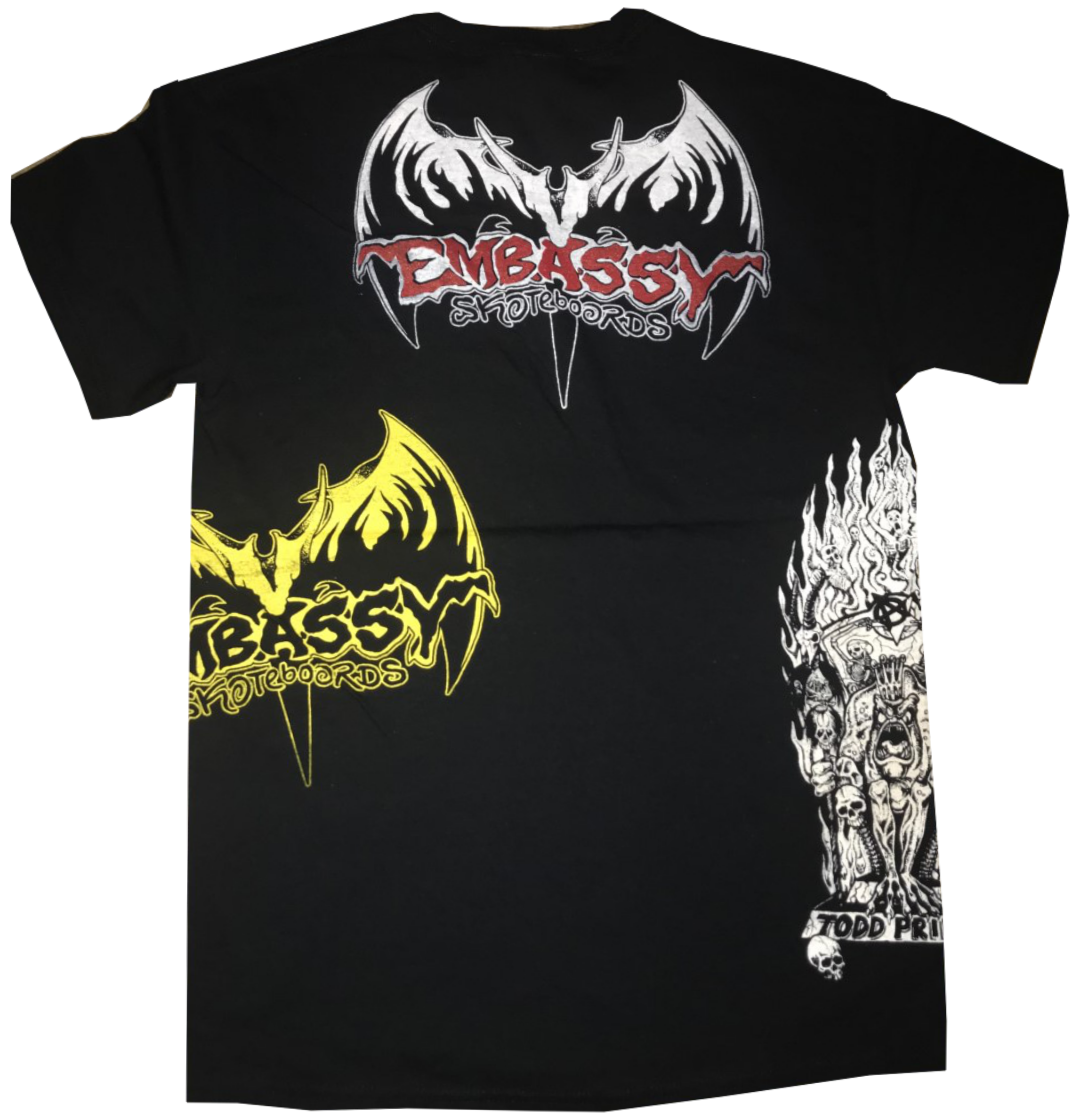 Embassy Multi Test Prints, T-Shirt - Image 4