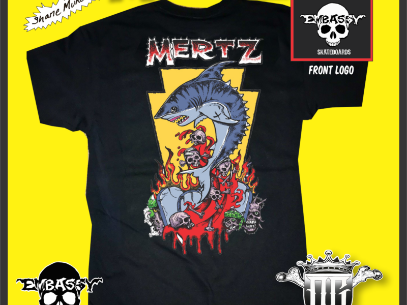 Rob Mertz OG Series Full Color on Black Tee