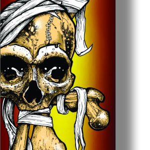 PUSHEAD tribute deck is HERE. Artwork by Shane Munce