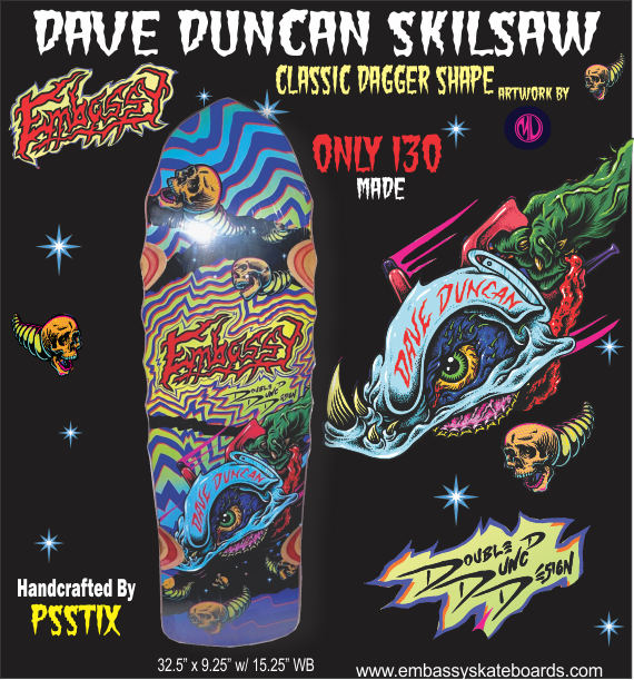 Dave Duncan "SKILSAW" DAGGER SHAPE