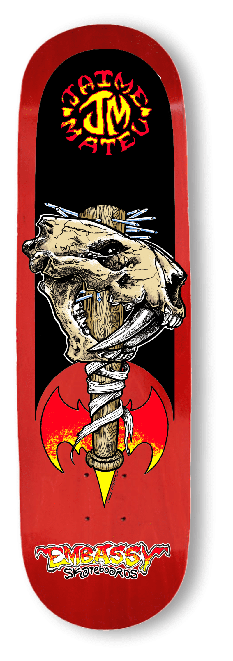 Jaime Mateu "Signature Pro Model"  9" Red POP - Image 2