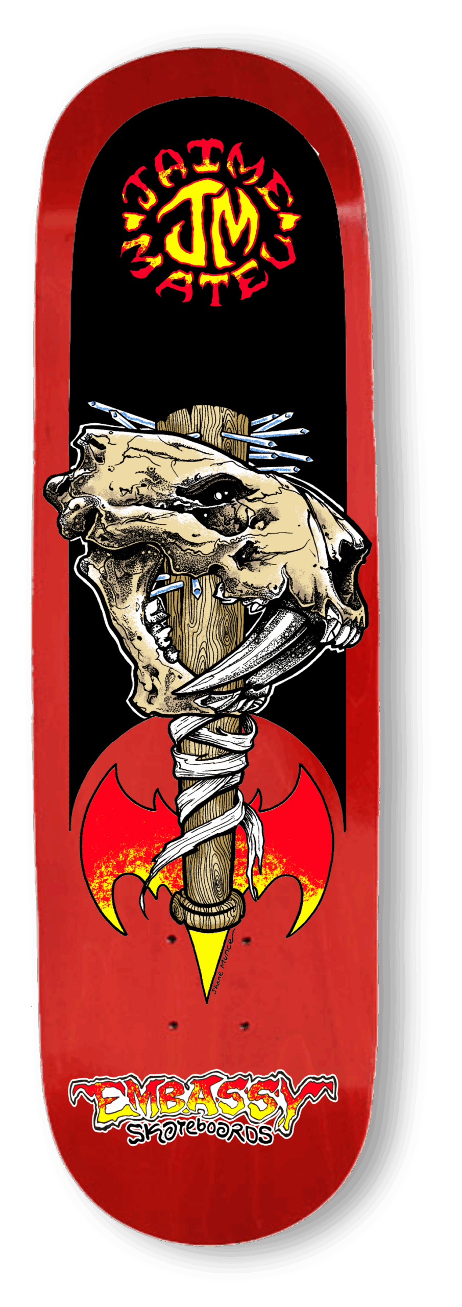 Jaime Mateu "Signature Pro Model" 9" Red POP - Image 2