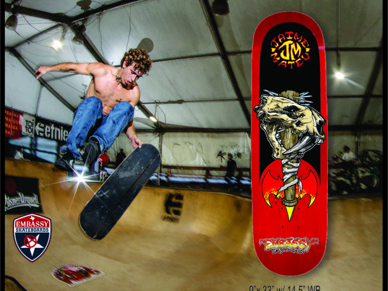 Jaime Mateu "Signature Pro Model"  9" Red POP