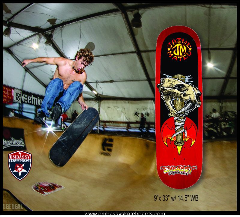 Jaime Mateu "Signature Pro Model"  9" Red POP