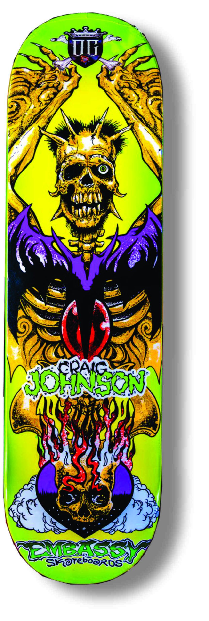 Zorlac Craig Johnson Deck Pushead デッキ Sk8Cheddar — Zorlac Craig Johnson 1984. Art Pushead. Sold