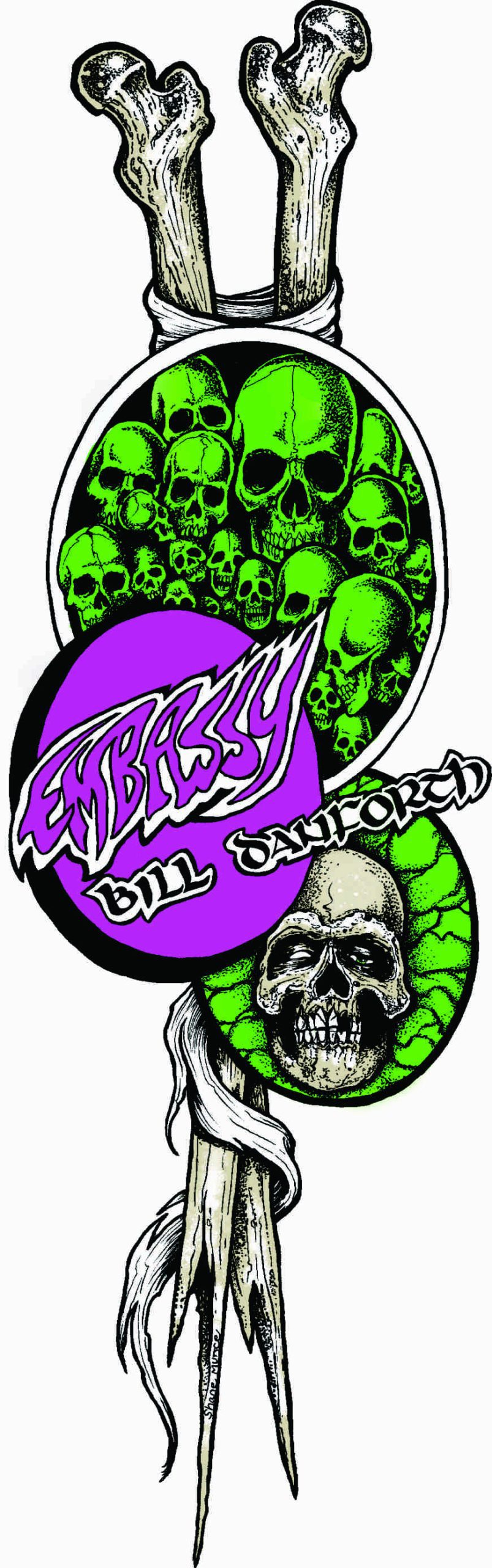 スケートボード 80's \"Life's a Beach\" Bill Dan Forth Tee Danforth 