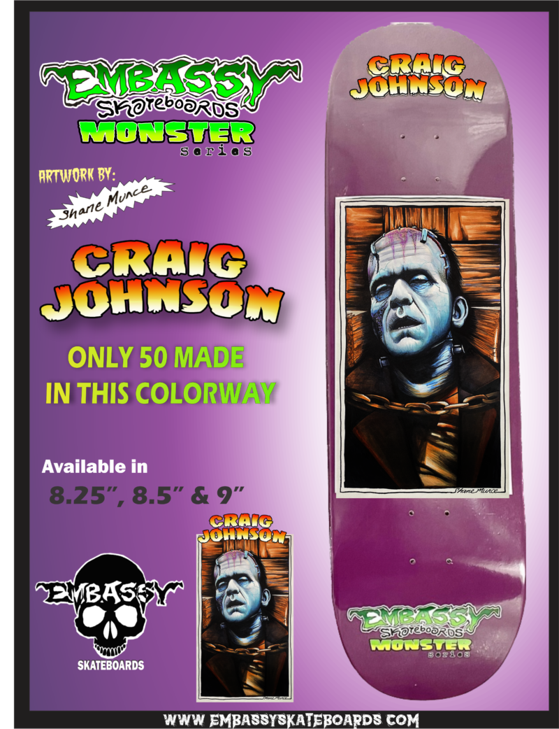 EMBASSY MONSTER SERIES CRAIG JOHNSON 8.5"