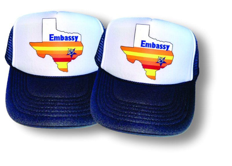 Embassy "Astros" Tribute Mesh Trucker Cap - Image 4