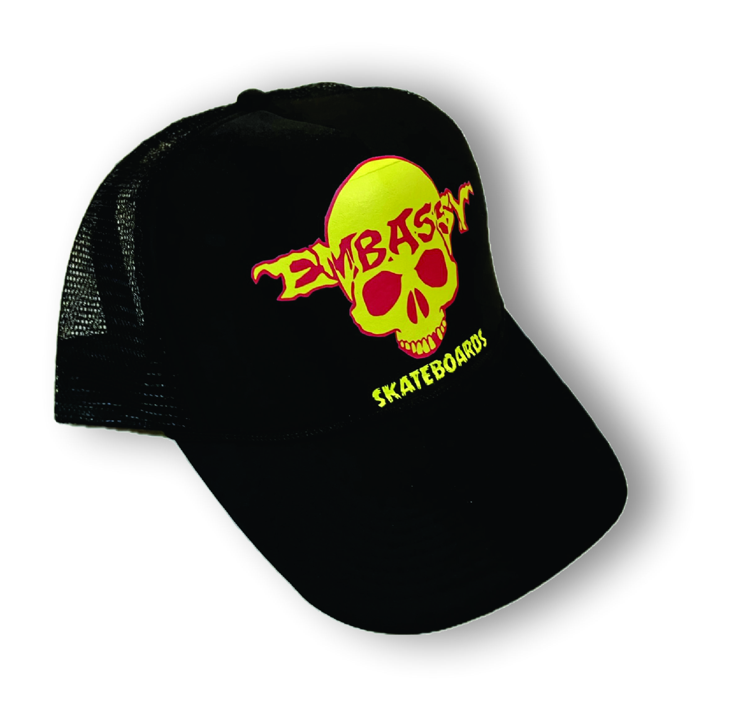 Embassy "Skully" Halloween Trucker Cap - Image 3