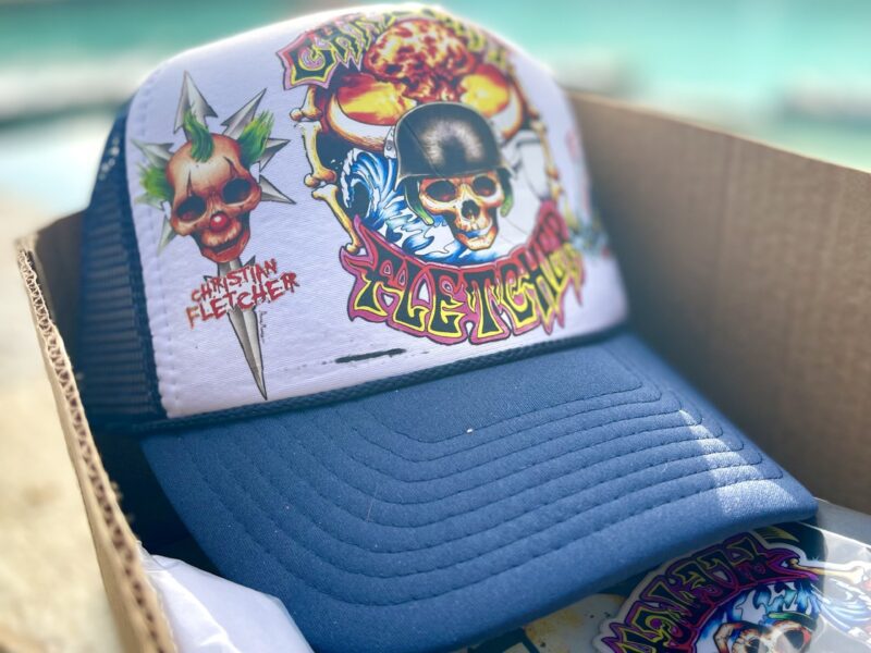 Christian Fletcher "Multi Print" Trucker Cap